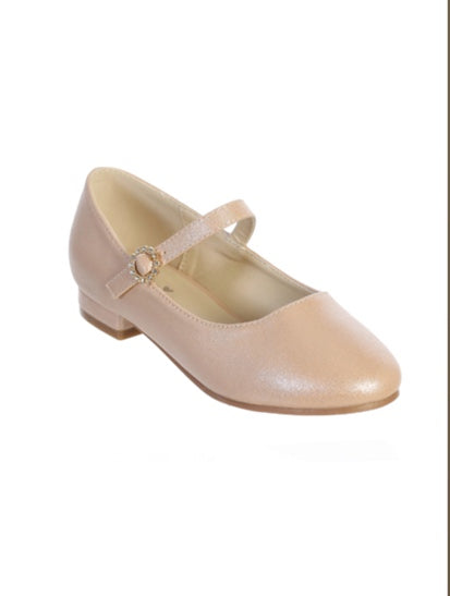 PLAIN MATTE SHOES WITH MINI HEEL