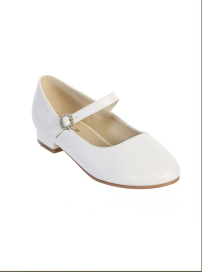 PLAIN MATTE SHOES WITH MINI HEEL