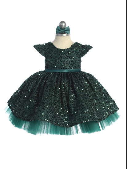 SOFT SEQUIN DRESS