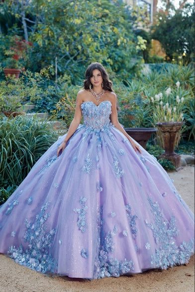 Two Tone Sparkly Dress, Puff Sleeve